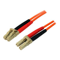 StarTech.com 2m Cavo Fiberoptico - Multimode Duplex 50/125 - LSZH - LC/LC - OM2 - Cavo di patch fibra LC a LC (50FIBLCLC2)