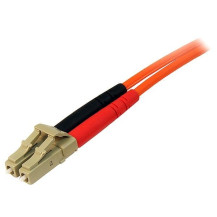 StarTech.com 2m Cavo Fiberoptico - Multimode Duplex 50/125 - LSZH - LC/LC - OM2 - Cavo di patch fibra LC a LC (50FIBLCLC2)
