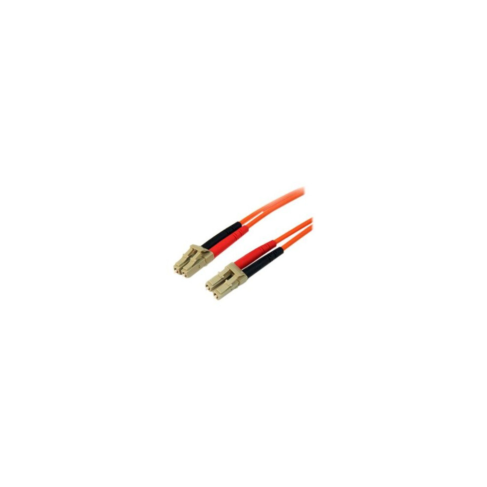 StarTech.com Cavo patch duplex in fibra multimodale 50/125 3 m LC - LC - 3 m - OM2 - LC - LC - Maschio/Maschio - Arancione