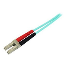 StarTech.com Cavo di rete patch Duplex in fibra ottica multimodale LSZH 50/125 da 10 Gb 5m LC-LC - acqua - 5 m - OM3 - LC - LC -