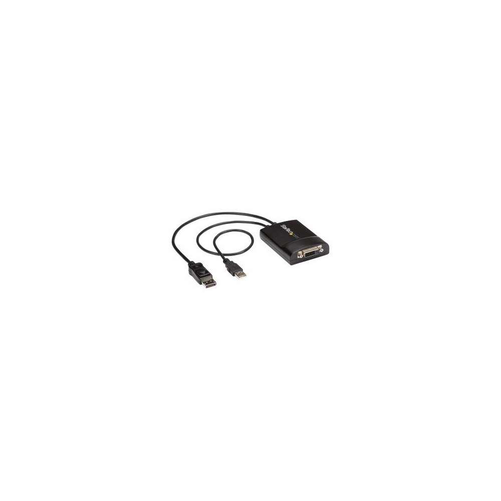 StarTech.com Adattatore convertitore video attivo DisplayPort a DVI Dual Link - DP a DVI-D - 2560x1600 - 2560 x 1600 Pixel - 120