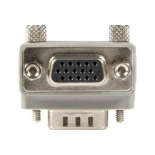 StarTech.com Adattatore da VGA a VGA con connettore destro retto - St/Bu - Adapter VGA - HD-15 (VGA)