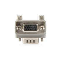StarTech.com Adattatore da VGA a VGA con connettore destro retto - St/Bu - Adapter VGA - HD-15 (VGA)