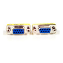 StarTech.com Slimline DB9 seriale Gender Changer - Bu/Bu - Cambiase Sesso Seriale - DB-9 (W)