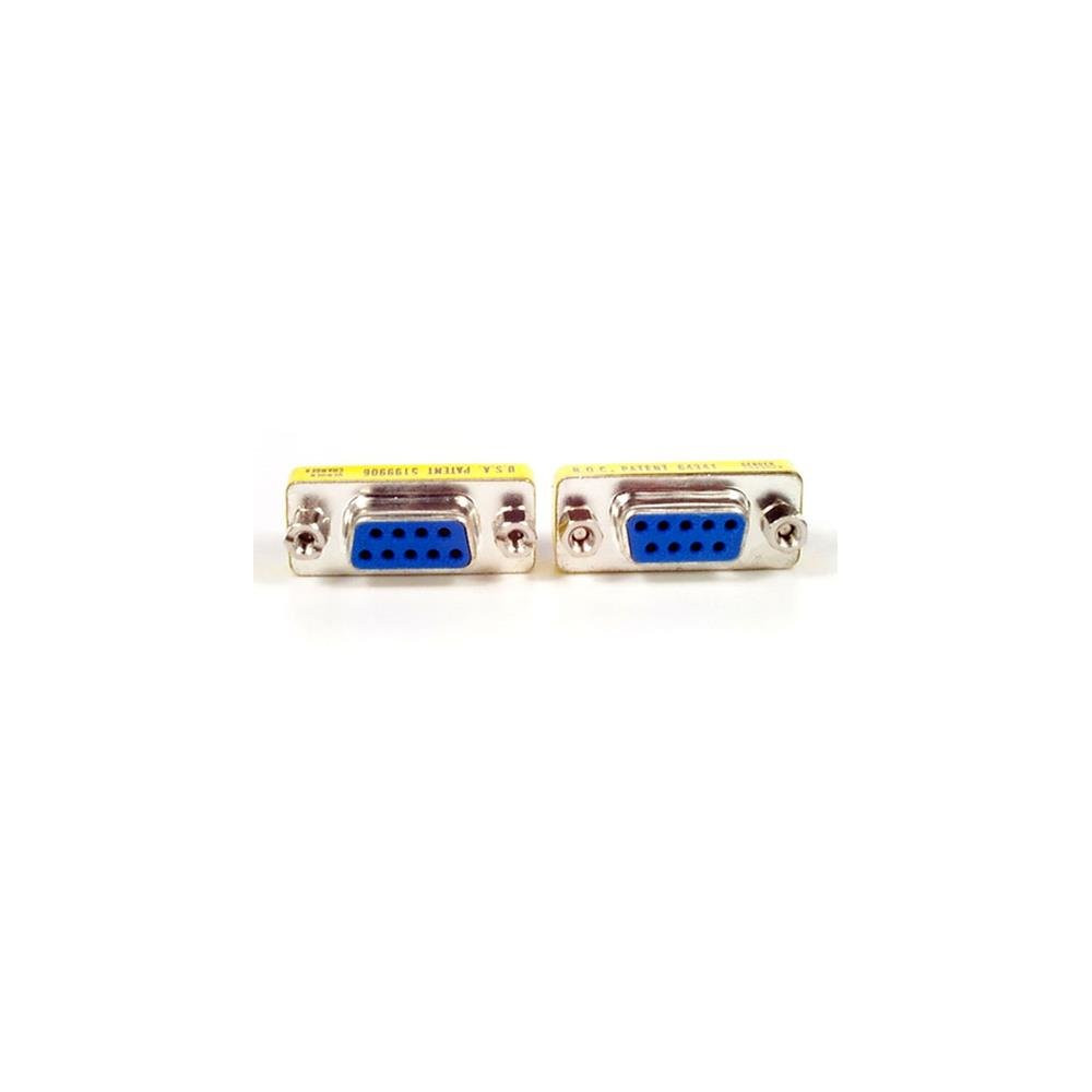 StarTech.com Slimline DB9 seriale Gender Changer - Bu/Bu - Cambiase Sesso Seriale - DB-9 (W)