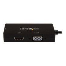 StarTech.com Adattatore Multiporta USB-C - Scheda Grafica Esterna 3 in 1 USB Tipo-C a HDMI, DVI o VGA