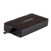 StarTech.com Adattatore Multiporta USB-C - Scheda Grafica Esterna 3 in 1 USB Tipo-C a HDMI, DVI o VGA