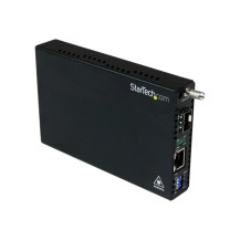 StarTech.com Convertitore di media Gigabit Ethernet LWL / Fibra ottica con SFP - Convertitore 1000 Mbit/s Multimode Gigabit Ethe