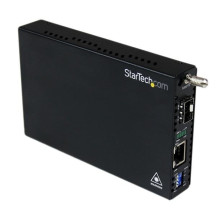 StarTech.com Convertitore di media Gigabit Ethernet LWL / Fibra ottica con SFP - Convertitore 1000 Mbit/s Multimode Gigabit Ethe