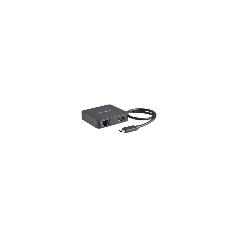 StarTech.com DKT30CHD - Cablato - USB 3.2 Gen 1 (3.1 Gen 1) Type-C - 10,100,1000 Mbit/s - 10BASE-T,100BASE-TX,1000BASE-T - IEEE