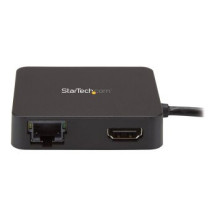 StarTech.com DKT30CHD - Cablato - USB 3.2 Gen 1 (3.1 Gen 1) Type-C - 10,100,1000 Mbit/s - 10BASE-T,100BASE-TX,1000BASE-T - IEEE