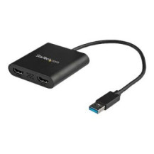 StarTech.com Adattatore USB a dual HDMI - 4K - 3.2 Gen 1 (3.1 Gen 1) - USB tipo A - Uscita HDMI - 3840 x 2160 Pixel