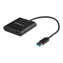 StarTech.com Adattatore USB a dual HDMI - 4K - 3.2 Gen 1 (3.1 Gen 1) - USB tipo A - Uscita HDMI - 3840 x 2160 Pixel