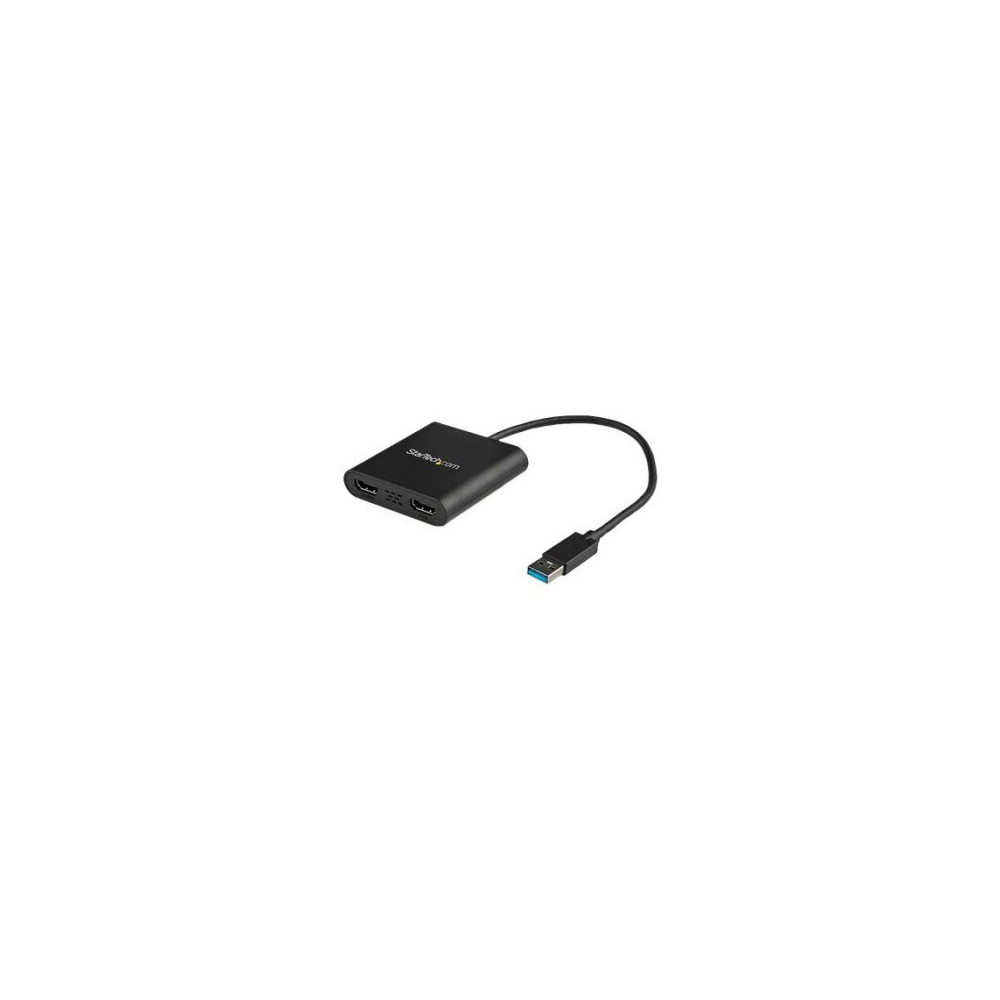 StarTech.com Adattatore USB a dual HDMI - 4K - 3.2 Gen 1 (3.1 Gen 1) - USB tipo A - Uscita HDMI - 3840 x 2160 Pixel