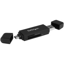 StarTech.com lettore di schede USB - lettore di schede SD USB 3.0 - Kompakt - 5 Gbit/s - lettore di schede USB - MicroSD USB Ada