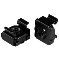 StarTech.com Startech M5 Bulloni di supporto - Pacco 50 pezzi, Nero - Bulloni M5 per rack server e armadi server - K├ñfigmuttern