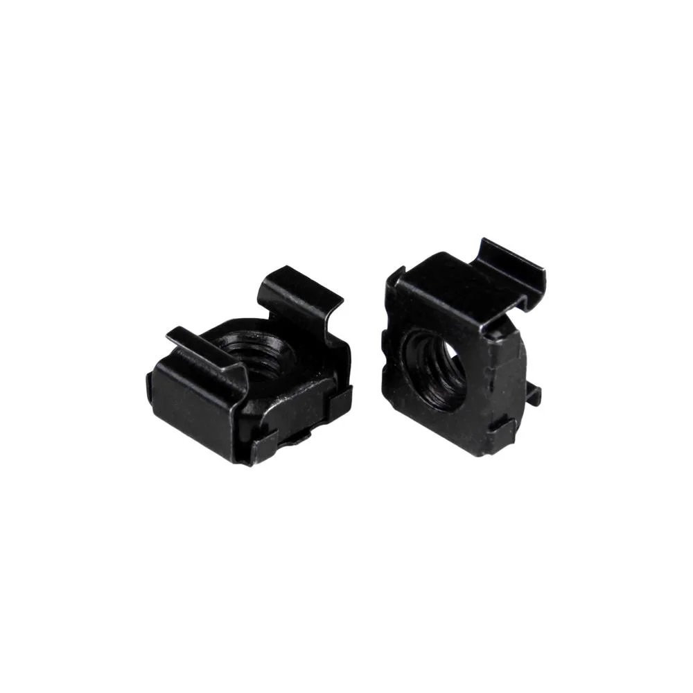 StarTech.com Startech M5 Bulloni di supporto - Pacco 50 pezzi, Nero - Bulloni M5 per rack server e armadi server - K├ñfigmuttern