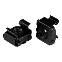 StarTech.com Startech M5 Bulloni di supporto - Pacco 50 pezzi, Nero - Bulloni M5 per rack server e armadi server - K├ñfigmuttern