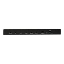 StarTech.com Sdoppiatore Splitter HDMI a 4 porte - 60Hz - HDMI - 4x HDMI - 3840 x 2160 Pixel - Nero - 4K Ultra HD - 60 Hz