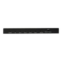 StarTech.com Sdoppiatore Splitter HDMI a 4 porte - 60Hz - HDMI - 4x HDMI - 3840 x 2160 Pixel - Nero - 4K Ultra HD - 60 Hz
