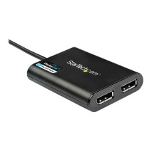 StarTech.com StarTech Adattatore USB 3.0 a Dual DisplayPort, 4K 60Hz, Certificato DisplayLink, Convertitore Video con scheda gra