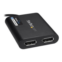 StarTech.com StarTech Adattatore USB 3.0 a Dual DisplayPort, 4K 60Hz, Certificato DisplayLink, Convertitore Video con scheda gra