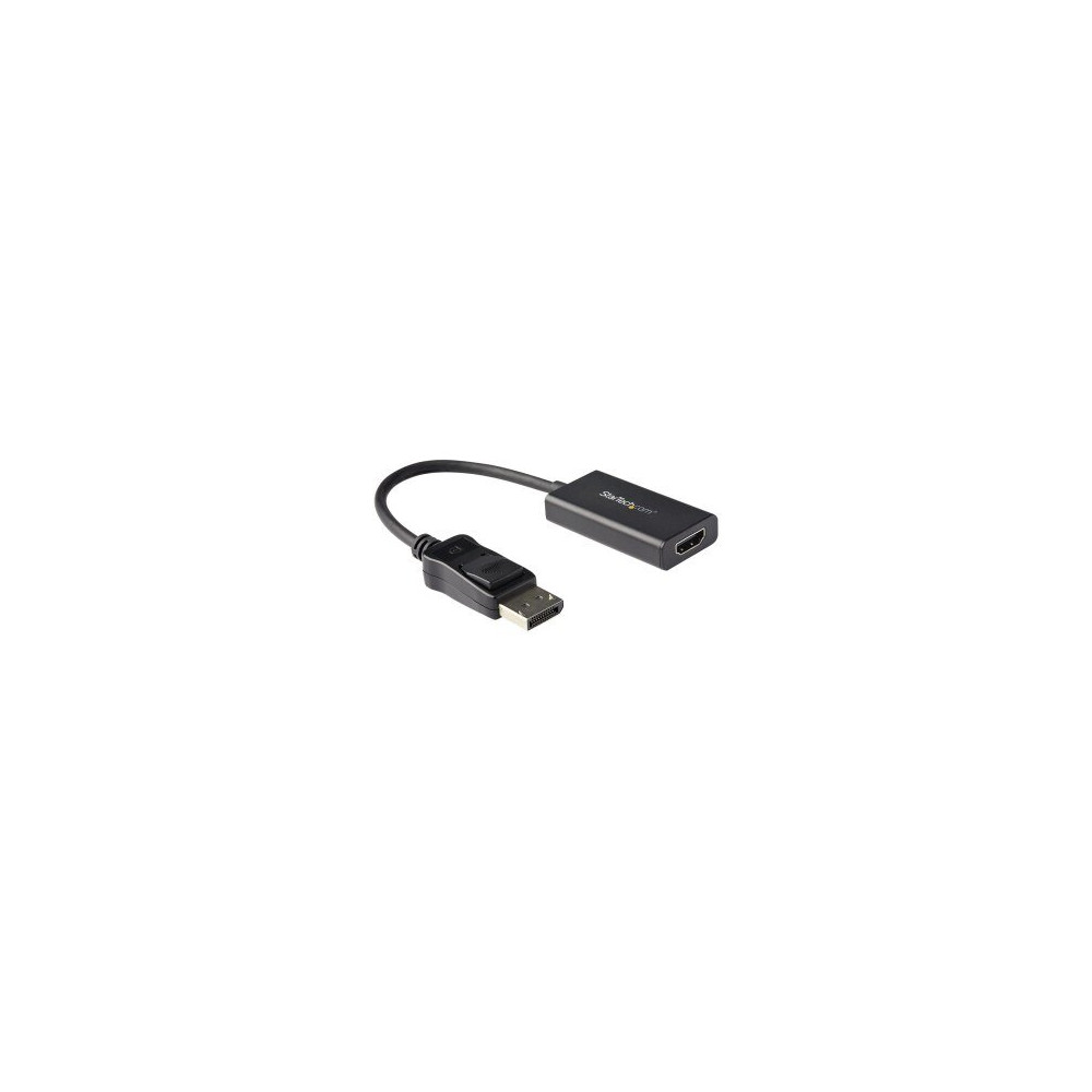 StarTech.com Adattatore DisplayPort a HDMI con HDR - 4K 60 Hz - Nero - 0,122 m - DisplayPort - HDMI tipo A (Standard) - Maschio