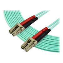 StarTech.com Cavo Fibra Ottica patch Multimodale LC a LC Duplex 50/125 OM3 - 7m - 7 m - LSZH - OM3 - LC - LC - Aqua
