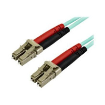 StarTech.com Cavo Fibra Ottica patch Multimodale LC a LC Duplex 50/125 OM3 - 7m - 7 m - LSZH - OM3 - LC - LC - Aqua