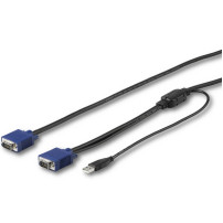 StarTech.com cavo KVM da 3 m per console rackmount StarTech.com - Video- / USB-Cavo - Mini-VGA (M)