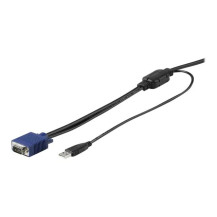 StarTech.com cavo KVM da 3 m per console rackmount StarTech.com - Video- / USB-Cavo - Mini-VGA (M)