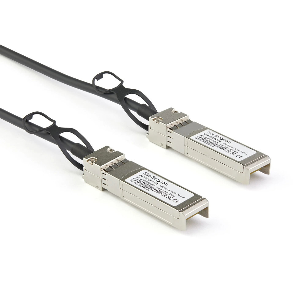 StarTech.com cavo DACSFP10G2M SFP+ (2m, 10 GbE, compatibile con il cavo Dell EMC DAC-SFP-10G-2M, cavo passivo a lunghezza d'onda