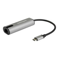 StarTech.com Adattatore da USB 3.0 Type-C a 2,5 Gigabit Ethernet - 2.5GBASE-T - Cablato - USB tipo-C - Ethernet - 5000 Mbit/s -
