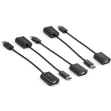 StarTech.com Adattatore DisplayPort a VGA - 1920x1200 - Confezione da 5 unità - 0,1 m - DisplayPort - VGA (D-Sub) - Maschio - Fe