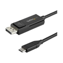 StarTech.com Cavo adattatore da USB C a DisplayPort 1.2 da 2m - Cavo video bidirezionale da DP a USB-C o USB-C a DP 4K 60Hz - HB