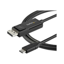 StarTech.com Cavo adattatore da USB C a DisplayPort 1.2 da 2m - Cavo video bidirezionale da DP a USB-C o USB-C a DP 4K 60Hz - HB