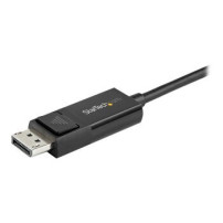 StarTech.com Cavo adattatore da USB C a DisplayPort 1.2 da 2m - Cavo video bidirezionale da DP a USB-C o USB-C a DP 4K 60Hz - HB