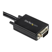 StarTech.com Cavo adattatore convertitore da VGA a HDMI da 2 m - Alimentazione USB - 1080p - 2 m - USB Type-A + VGA (D-Sub) - HD