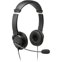 Kensington Cuffie USB ad alta fedeltà con microfono, Headset