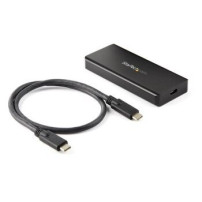 StarTech.com USB-C 10 Gbps M.2 NVMe PCIe SSD Enclosure - Robusto contenitore esterno M.2 PCIe M-Key in alluminio Grado di protez