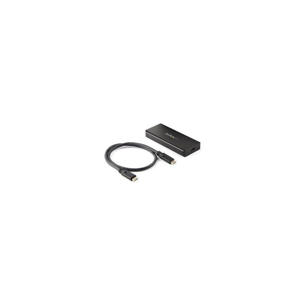 StarTech.com USB-C 10 Gbps M.2 NVMe PCIe SSD Enclosure - Robusto contenitore esterno M.2 PCIe M-Key in alluminio Grado di protez