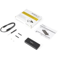 StarTech.com USB-C 10 Gbps M.2 NVMe PCIe SSD Enclosure - Robusto contenitore esterno M.2 PCIe M-Key in alluminio Grado di protez