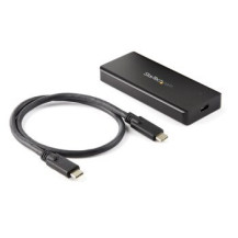 StarTech.com USB-C 10 Gbps M.2 NVMe PCIe SSD Enclosure - Robusto contenitore esterno M.2 PCIe M-Key in alluminio Grado di protez