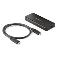 StarTech.com USB-C 10 Gbps M.2 NVMe PCIe SSD Enclosure - Robusto contenitore esterno M.2 PCIe M-Key in alluminio Grado di protez