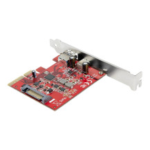 StarTech.com PCI Express USB-C USB-A 2-Port Scheda