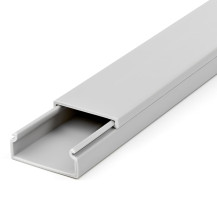 StarTech.com canale per cavi 38x16mm - 2m, PVC, base di pavimento/lettone per cavi