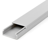 StarTech.com canale per cavi 38x16mm - 2m, PVC, base di pavimento/lettone per cavi