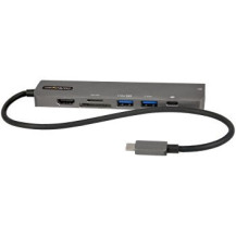 StarTech.com USB-C Multiport Adapter auf 4K 60Hz HDMI 2.0 100W PD Pass-through SD GbE