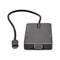 StarTech.com adattatore USB-C Multiport Adapter - USB-C su 4K a 30Hz HDMI o 1080p VGA - Tipo USB-Mini Dock C con pass-through di