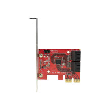 Scheda di controllo SATA StarTech.com PCIe - Carta di espansione SATA 3 a 4 porte/Controllore - 6Gbit/s - Fullo/Low-Profile Filt